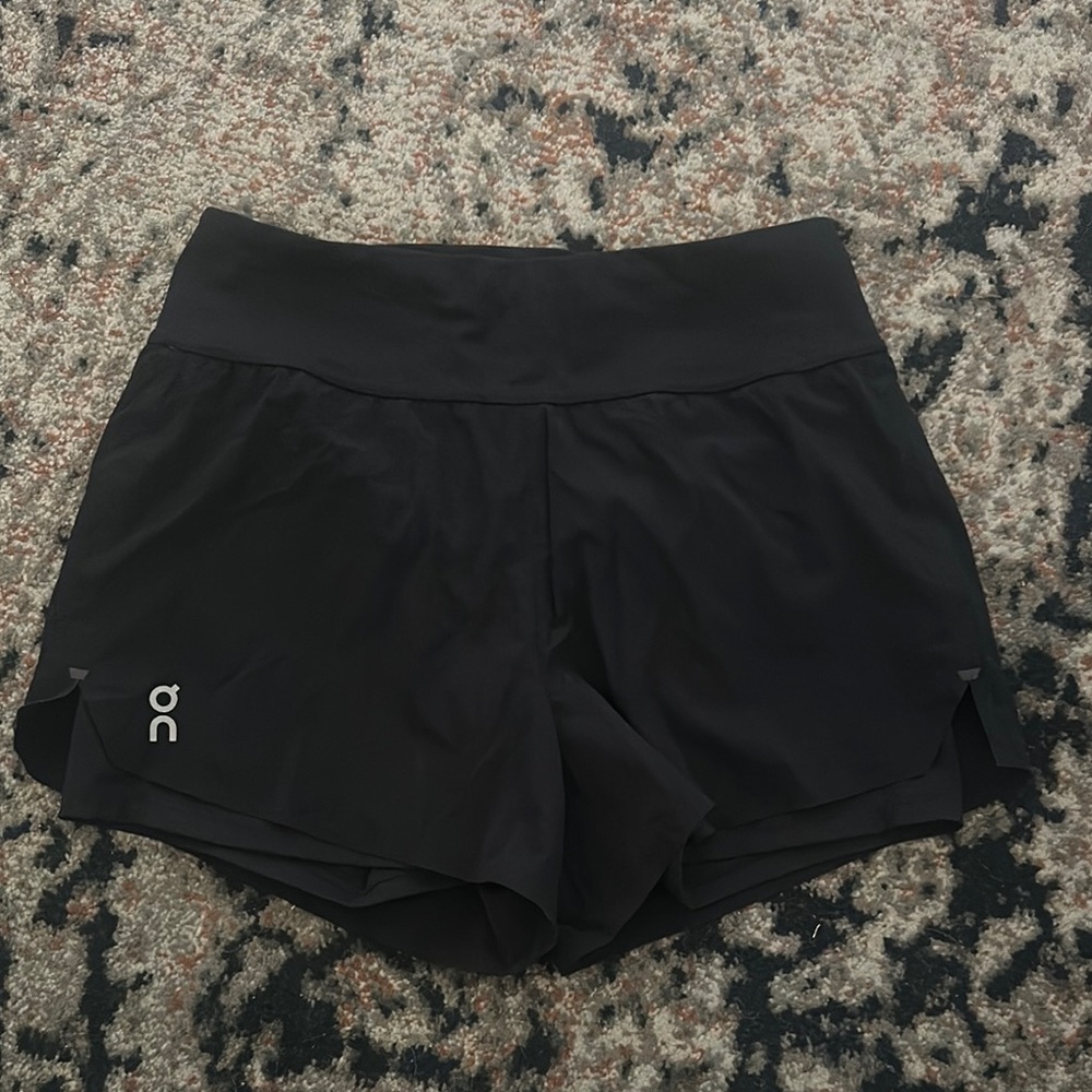 On Running Black Athletic Shorts